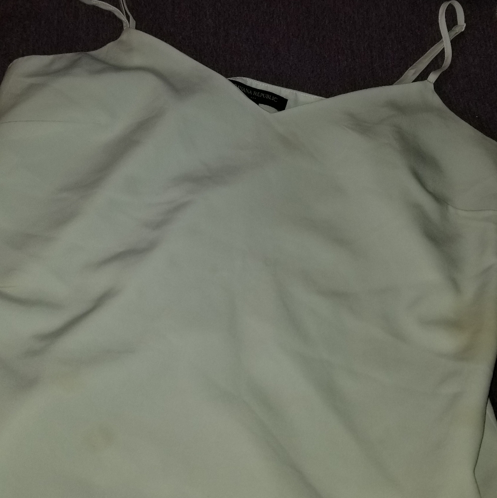 White banana republic tank